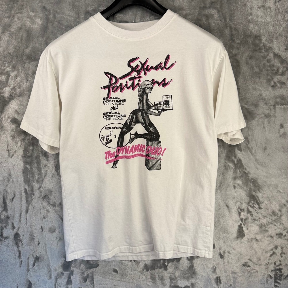 Gallery Dept Sexual Positions Graphic T-Shirt L-XL Vintage